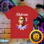 Malcom X Half Sleeve Shirt Unisex Adult